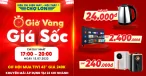 Giờ Vàng Giá SỐC tại 23 Chi Nhánh