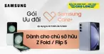 Ưu Đãi Tặng Và Mua Thêm Gói Dịch Vụ Samsung Care+ Dành Cho Chủ Sở Hữu Điện Thoại Z Flip5 Z Fold5 – Tháng 11/ 2023