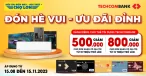 Ưu Đãi Đỉnh Đến 800.000Đ Cùng Thẻ Tín Dụng Quốc Tế Techcombank