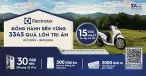 Đồng Hành Bền Vững - 3345 Quà Lớn Tri Ân Cùng Electrolux