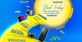 Black Friday- Săn Ngay Deal Xịn Cùng NAM A BANK