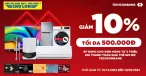Giảm 10% Ưu Đãi Thẻ Ghi Nợ Techcombank