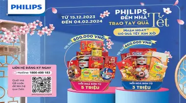 Philips Đến Nhà, Trao Tay Quà Tặng