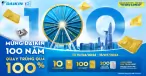 Mừng Daikin 100 Năm, Quay Trúng Quà 100%