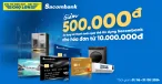 Giảm Ngay 500.000đ Khi Thanh Toán Qua Thẻ Tín Dụng Sacombank