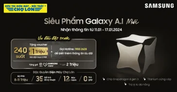 Chương Trình Ưu Đãi 2 Triệu Đồng Mua Galaxy Watch Ultra Dành Cho Chủ Sở Hữu Samsung Galaxy