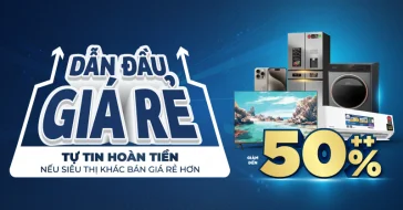 Dẫn Đầu Giá RẺ - Giảm Khổng Lồ đến 50%