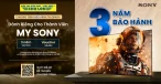 Chương Trình Tặng Thêm 1 Năm Bảo Hành Cho Thành Viên My Sony Khi Mua Tivi Bravia