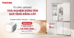 Mùa hè thăng hạng cùng quà tặng đẳng cấp khi sở hữu tủ lạnh Japandi