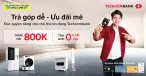 Ưu Đãi Dành Cho Chủ Thẻ Techcombank Đến 800.000đ.