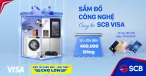 Chương Trình Ưu Đãi Thẻ Tín Dụng Quốc Tế SCB Visa