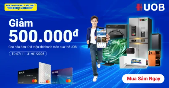 Chương Trình Ưu Đãi Thẻ Quốc Tế UOB