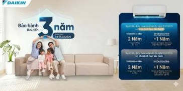 Bảo Hành Đến 3 Năm - An Tâm Dài Lâu