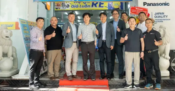Tân CEO toàn cầu và ban lãnh đạo cấp cao tập đoàn Panasonic thăm Điện Máy Chợ Lớn