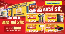 Chương Trình Grand Sale - Giảm Giá Lịch Sử, Giá Chỉ Từ 1K