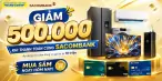 Giảm Ngay 500.000đ Khi Thanh Toán Qua Thẻ SACOMBANK