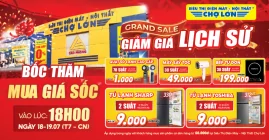Grand Sale - Bốc Thăm Giá Sốc