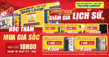 Grand Sale - Bốc Thăm Giá Sốc