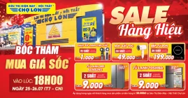 Sale Hàng Hiệu - Bốc Thăm Giá Sốc Giá Chỉ Từ 1K
