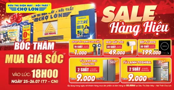 Sale Hàng Hiệu - Bốc Thăm Giá Sốc Giá Chỉ Từ 1K