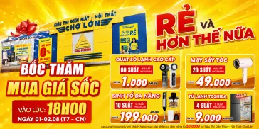 Rẻ Và Hơn Thế Nữa - Bốc Thăm Giá Sốc Giá Chỉ 1K