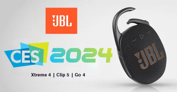 [CES 2024] JBL ra mắt JBL Xtreme 4, JBL Clip 5 và JBL Go 4