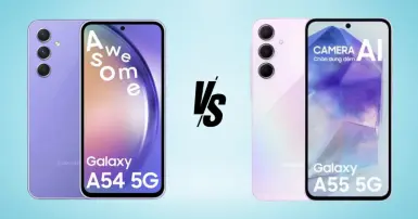 So sánh Galaxy A55 và Galaxy A54 5G: nên chọn mua smartphone nào?