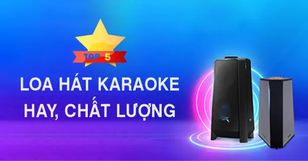 Top 5 loa hát karaoke hay chất lượng tại Điện Máy Chợ Lớn