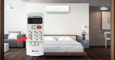 Hướng dẫn sử dụng nút Sleep trên điều khiển điều hòa Casper