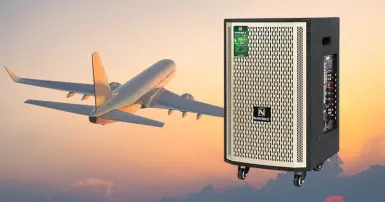 Bỏ túi những tips giúp loa kéo được vận chuyển trên máy bay