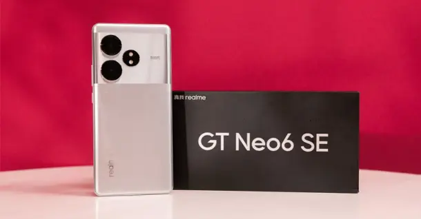 Realme GT Neo6 SE ra mắt: Pin khủng, màn hình sáng, camera 50MP