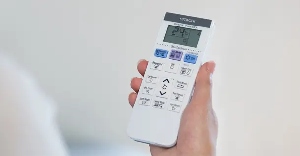 Hướng dẫn chi tiết cách sử dụng remote máy lạnh Hitachi