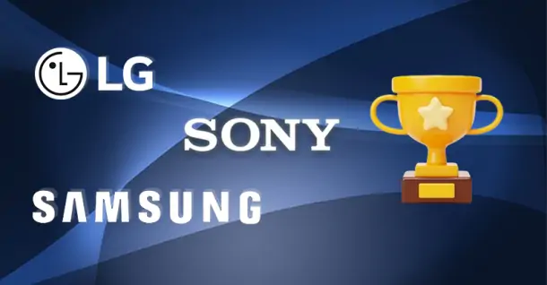Cuộc chiến vị trí độc tôn của 03 nhà lớn LG, Sony và Samsung