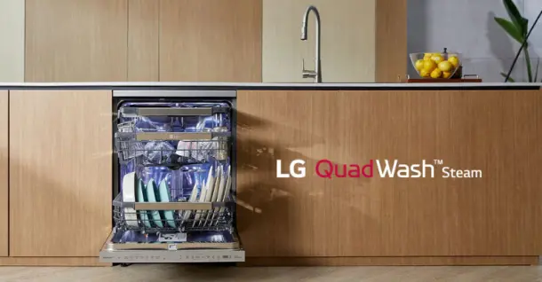 LG ra mắt máy rửa chén mới: Đột phá công nghệ TrueSteam® - Làm sạch bát đĩa và khử khuẩn vượt trội