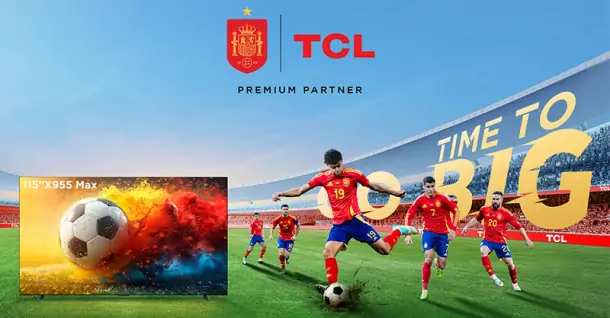TCL trở thành nhà tài trợ của đội tuyển Tây Ban Nha tại EURO 2024
