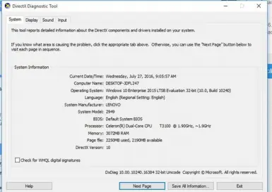 Mẹo vặt đơn giản để kiểm tra cấu hình, phần cứng cho laptop
