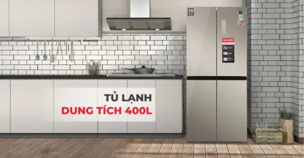 TOP 5 tủ lạnh 400 lít tiết kiệm điện đáng cân nhắc hiện nay