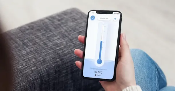Lưu ngay cách đo nhiệt độ bằng điện thoại đơn giản với ứng dụng Nhiệt kế
