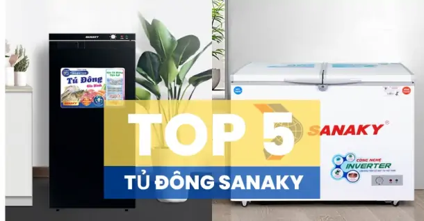 Top 5 tủ đông Sanaky bán chạy tại Siêu Thị Điện Máy - Nội Thất Chợ Lớn