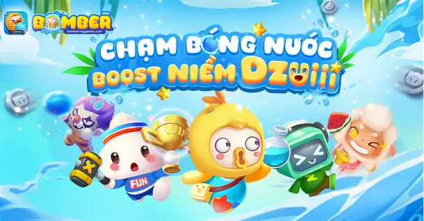 Game Bomber VNG - Game đặt bóng nước cực hot mùa hè này