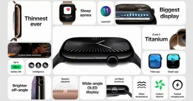 Apple Watch Series 10 chính thức ra mắt với những nâng cấp ấn tượng