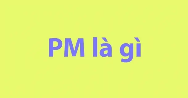 PM là gì? Ý nghĩa PM mọi lĩnh vực từ cuộc sống đến công việc