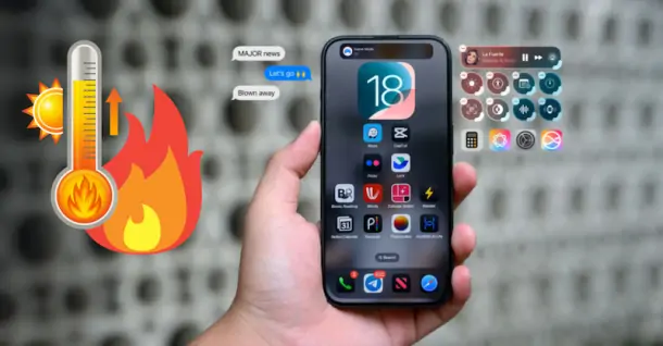 Người dùng phàn nàn vì iPhone nóng và hao pin khi cập nhật iOS 18