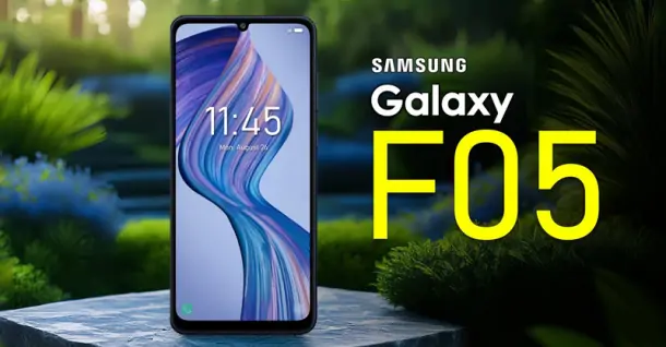 Thiết kế Galaxy F05 giá rẻ bị lộ và không có nhiều thay đổi so với thế hệ tiền nhiệm