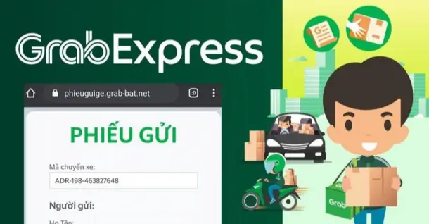 Phiếu gửi điện tử Grab - Cách đăng nhập và sử dụng hiệu quả