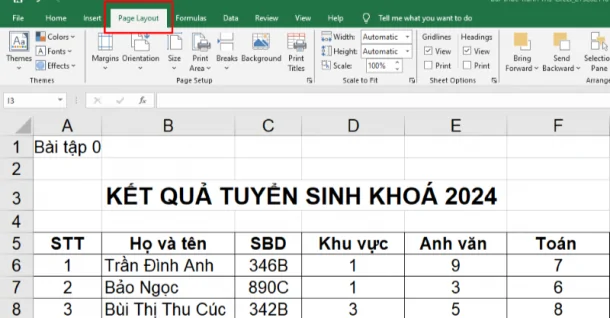 Cách in Excel vừa trang giấy A4 đơn giản, ai cũng làm được