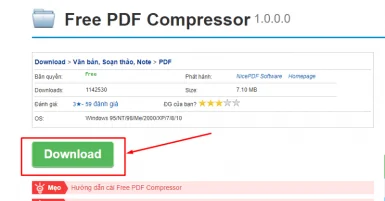 Cách nén, giảm dung lượng file PDF nhanh, miễn phí mà cực rõ nét