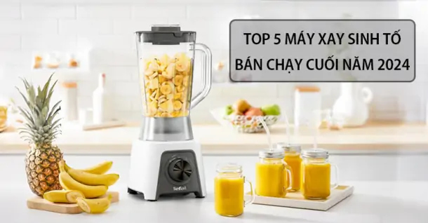 Top 5 máy xay sinh tố bán chạy cuối năm 2024