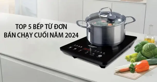 Top 5 bếp từ đơn bán chạy cuối năm 2024