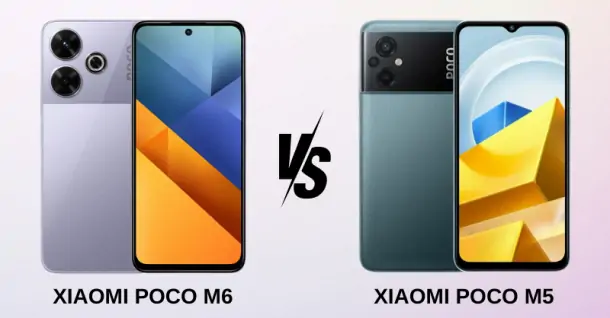 So sánh Xiaomi POCO M6 và POCO M5: Xiaomi đã nâng cấp những gì?